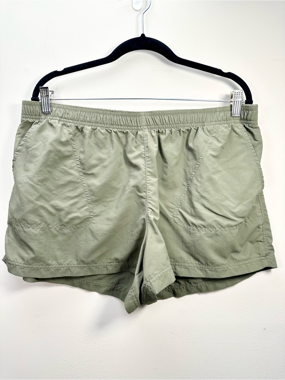 2 Pair Columbia Women's Sandy River Shorts 3” Inseam, Stone Green, City Grey, XL - Picture 7 of 16